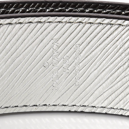 Louis Vuitton Epi Monogram Bandouliere Shoulder Strap Silver 3 of 4
