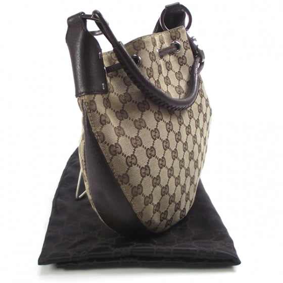 Monogram GG Drawstring Small Hobo