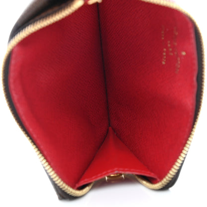 Louis Vuitton Damier Ebene Recto Verso Card Holder Red 5 of 7