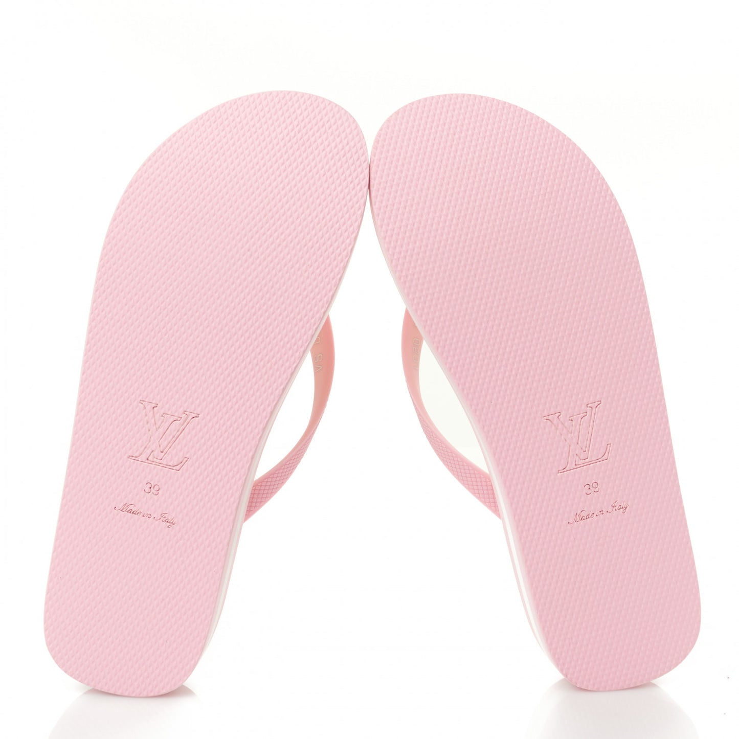 Rubber Arcade Flat Thong Sandals 39 Rose