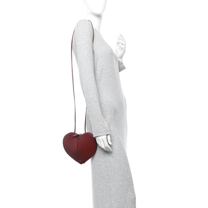 Alaia Lux Calfskin Le Coeur Bag Rouge Grenat 2 of 9