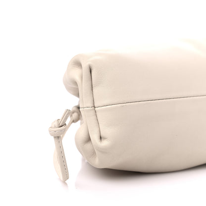 Bottega Veneta Butter Calfskin The Mini Pouch Chalk 8 of 9