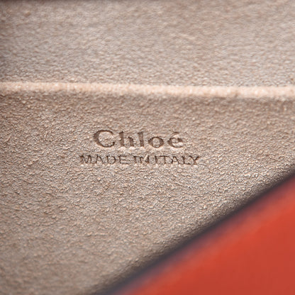 Chloe Calfskin Small Nile Bracelet Bag Earthy Red 6 of 9