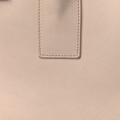 Saint Laurent Calfskin Large Sac de Jour Carryall Nude Powder 22 of 33