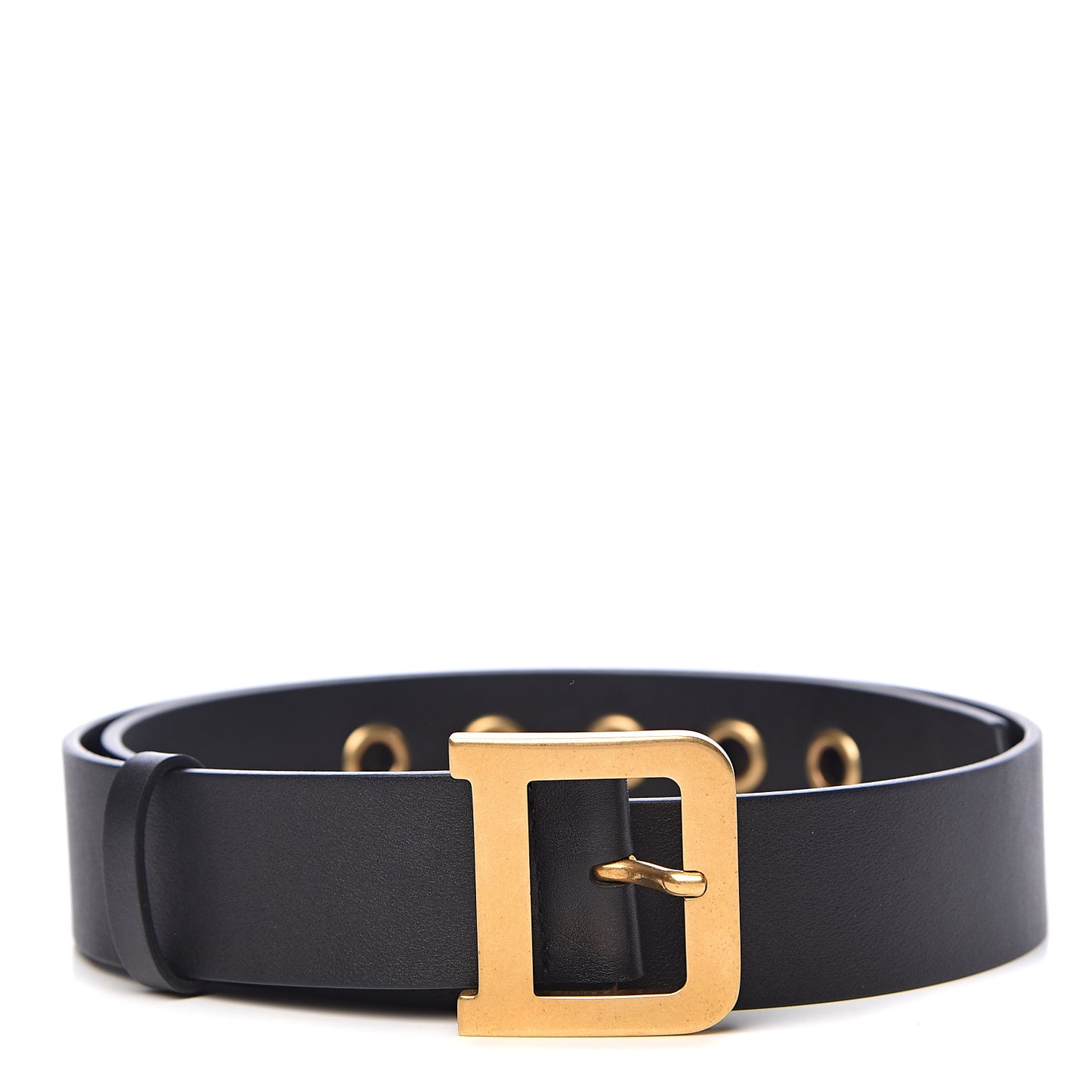Calfskin Diorquake Belt 85 Black