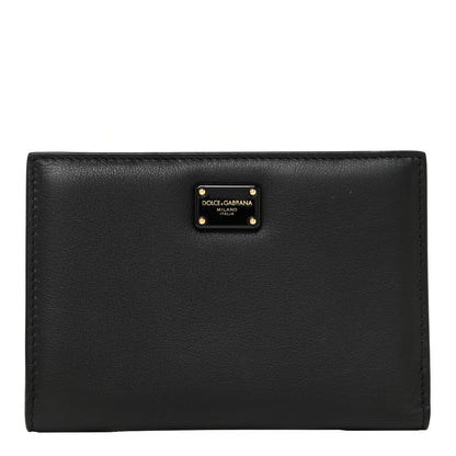 Dolce & Gabbana Calfskin Bi-Fold Wallet Black 1 of 11