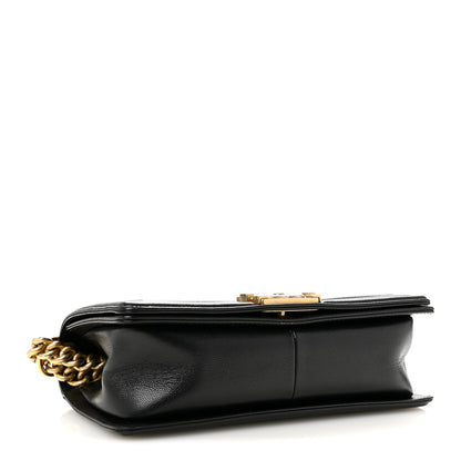 Chanel Caviar Quilted Medium Boy Flap Black 4 of 14