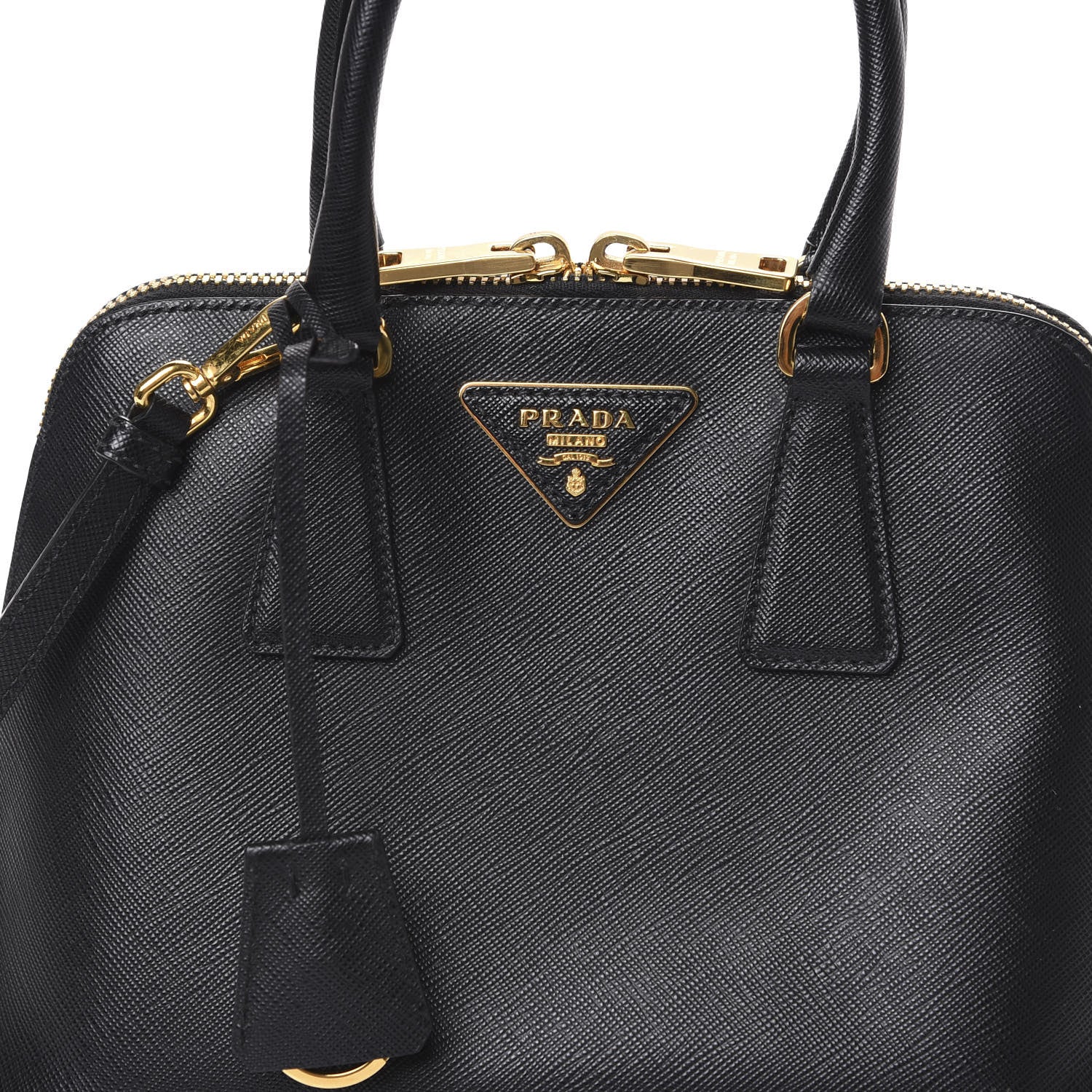 Prada Saffiano Lux Small Promenade Tote Black 12 of 12