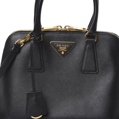 Prada Saffiano Lux Small Promenade Tote Black 12 of 12