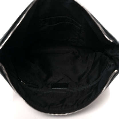 Gucci GG Supreme Monogram Web Messenger Bag Black 7 of 9