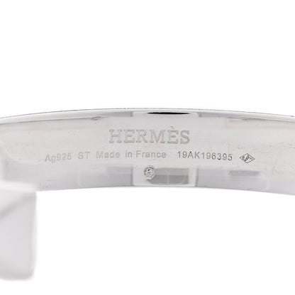 Hermes Sterling Silver Collier de Chien Cuff Bracelet ST 3 of 3