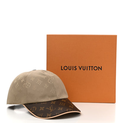 Louis Vuitton Polyester Silk Monogram LV Get Ready Cap L 10 of 10