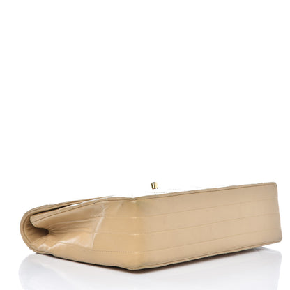 Chanel Lambskin Quilted Medium Single Flap Beige 4 of 19