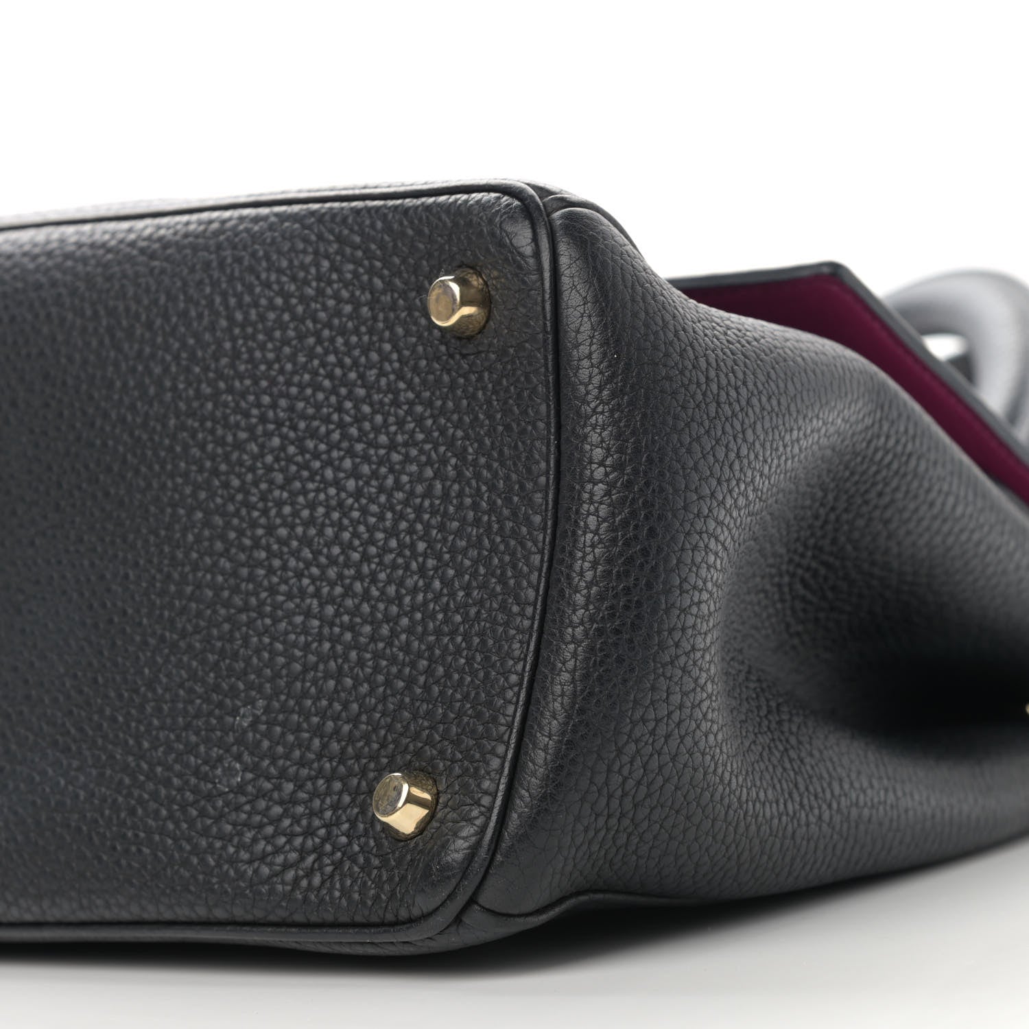 Christian Dior Bullcalf Medium Be Dior Flap Black Fraise 10 of 19