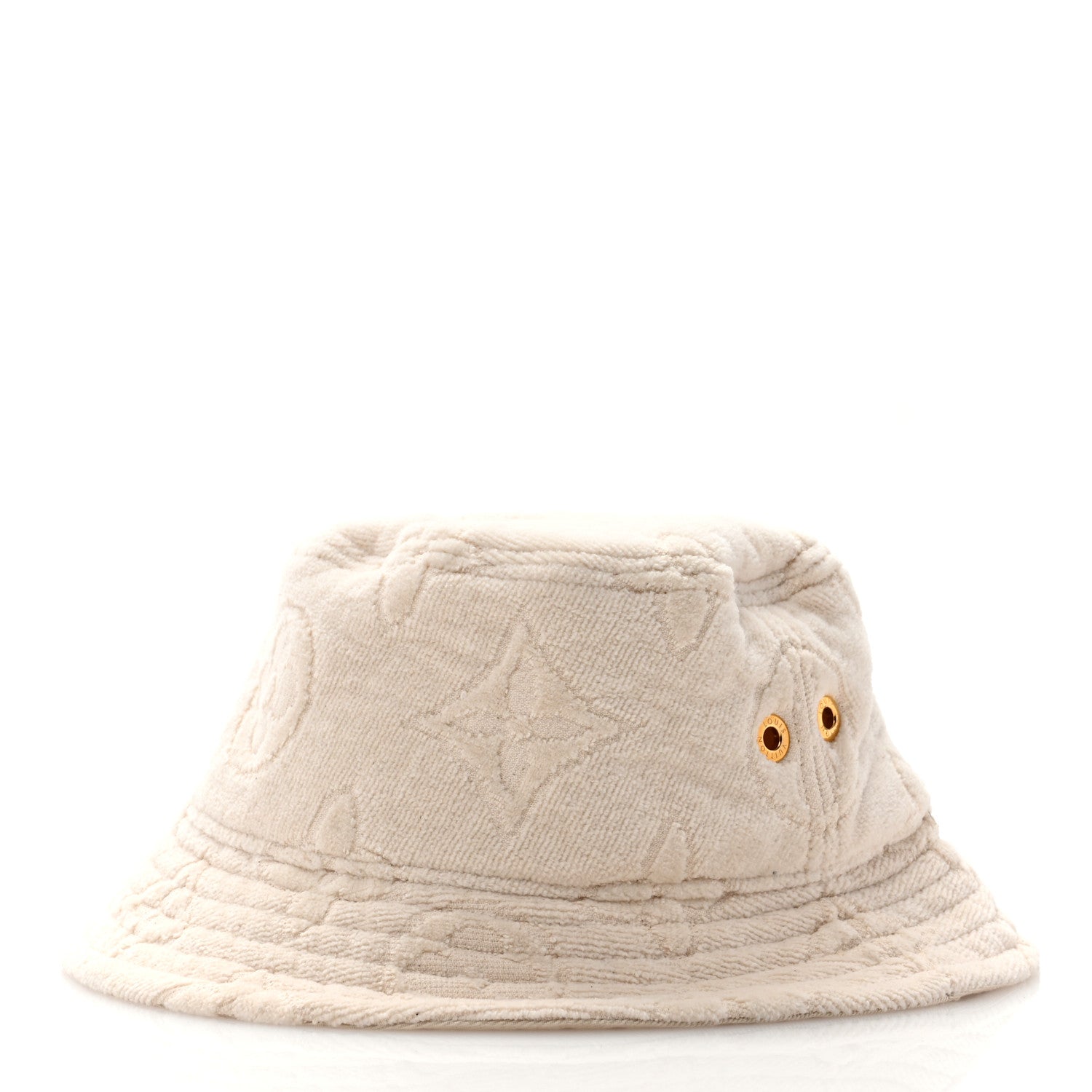 Louis Vuitton Cotton Jacquard Monogram LVacation Reversible Hat M White 7 of 16