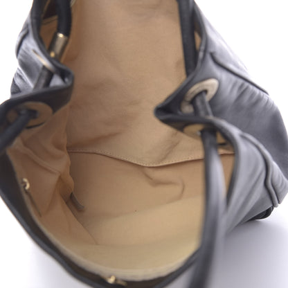 Chanel Lambskin Camellia Tote Black 5 of 10