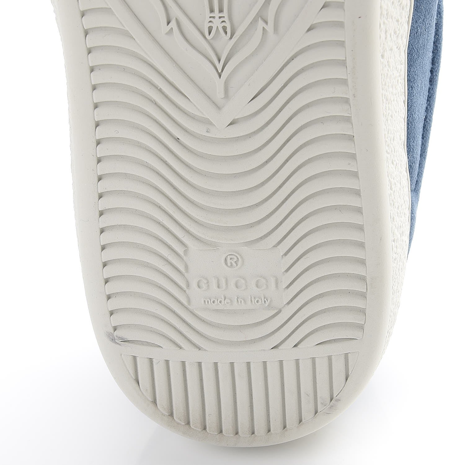 Gucci Velvet Web Mens Ace Sneakers 9 Blue 7 of 10