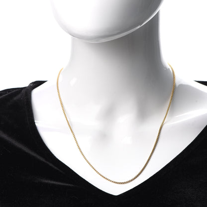 David Yurman 18K Yellow Gold 1.7mm Box Chain Necklace 20" 2 of 5