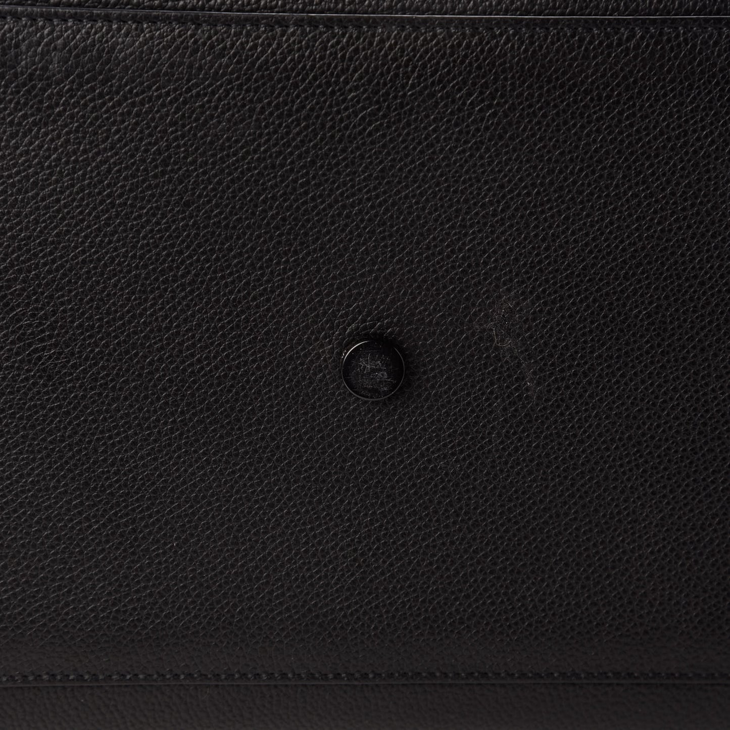 Grained Calfskin Large Sac De Jour Carryall Black