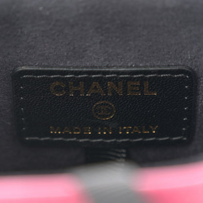 Chanel Tweed Chain Around Phone Holder Pink 6 of 11