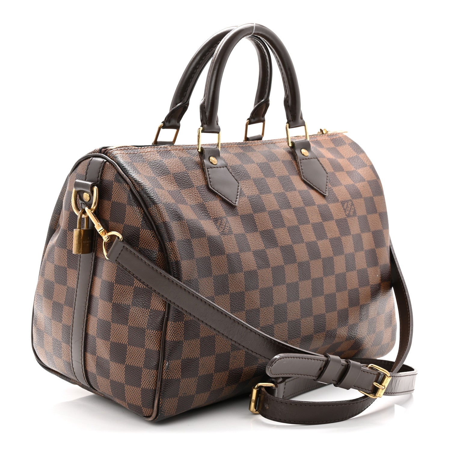 Louis Vuitton Damier Ebene Speedy Bandouliere 30 5 of 23