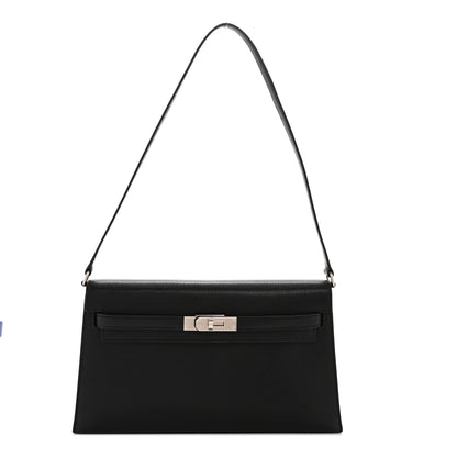 Hermes Chevre Chamkila Kelly Elan Black 1 of 12