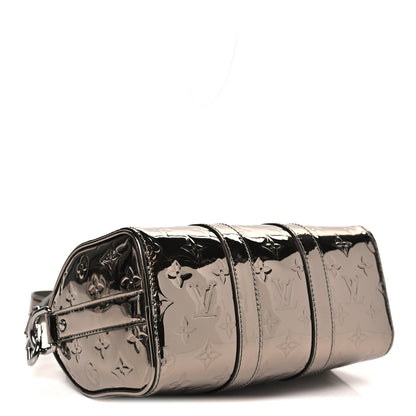 Louis Vuitton Mirror Monogram Heritage Keepall Bandouliere 25 Gunmetal 4 of 9