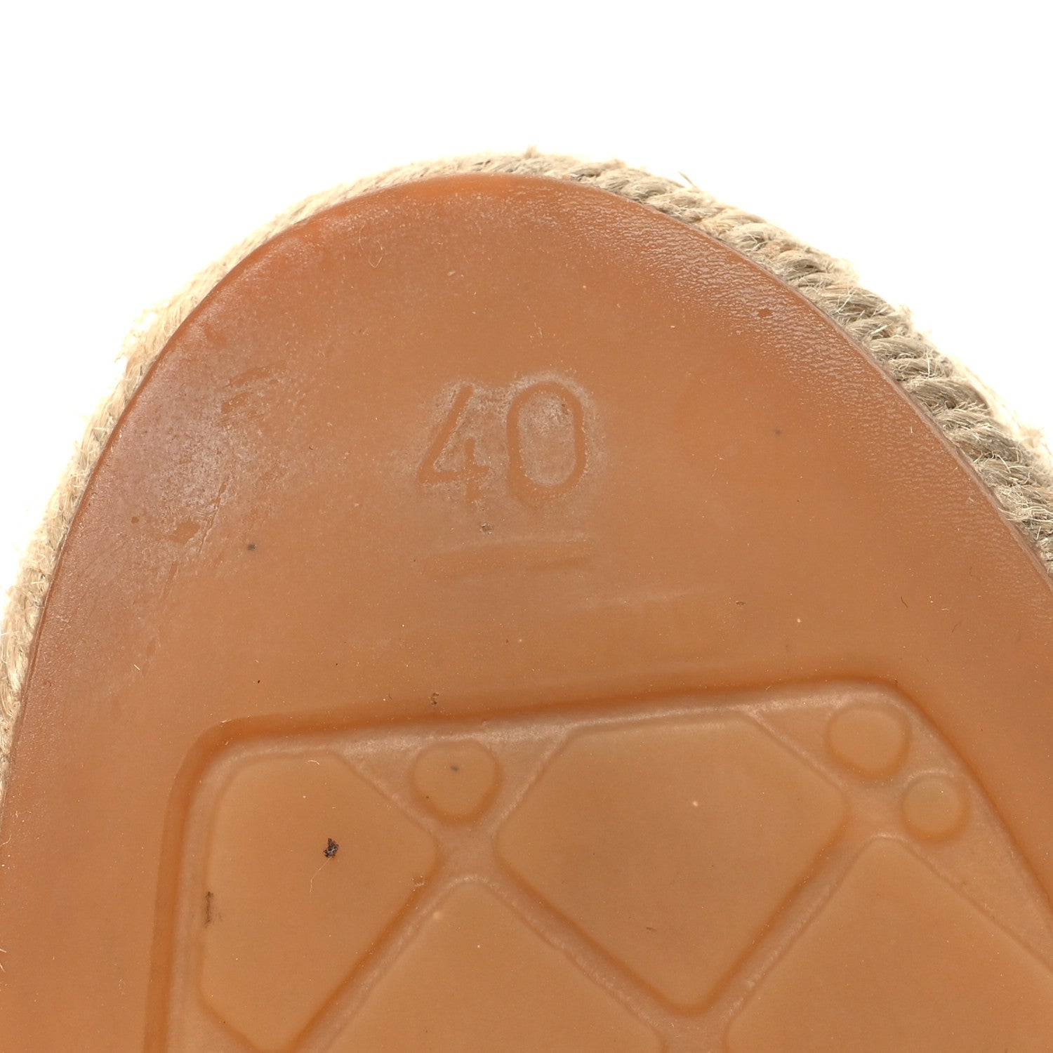 Chanel Lambskin CC Espadrilles 40 Black 7 of 9