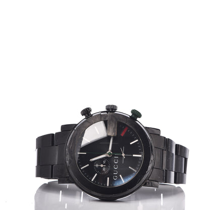 Gucci PVD Stainless Steel 44mm 101M G-Chrono Quartz Watch Black 3 of 7