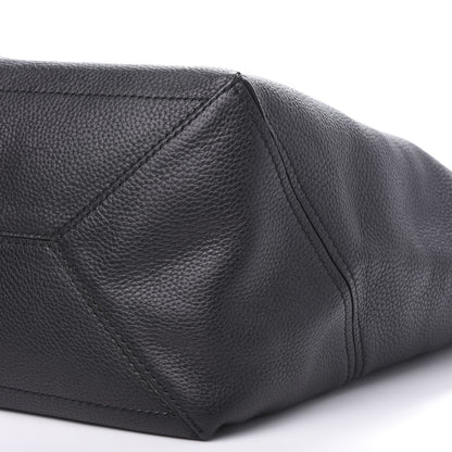 Proenza Schouler Pebbled Calfskin Medium Zip Hobo Black 8 of 9