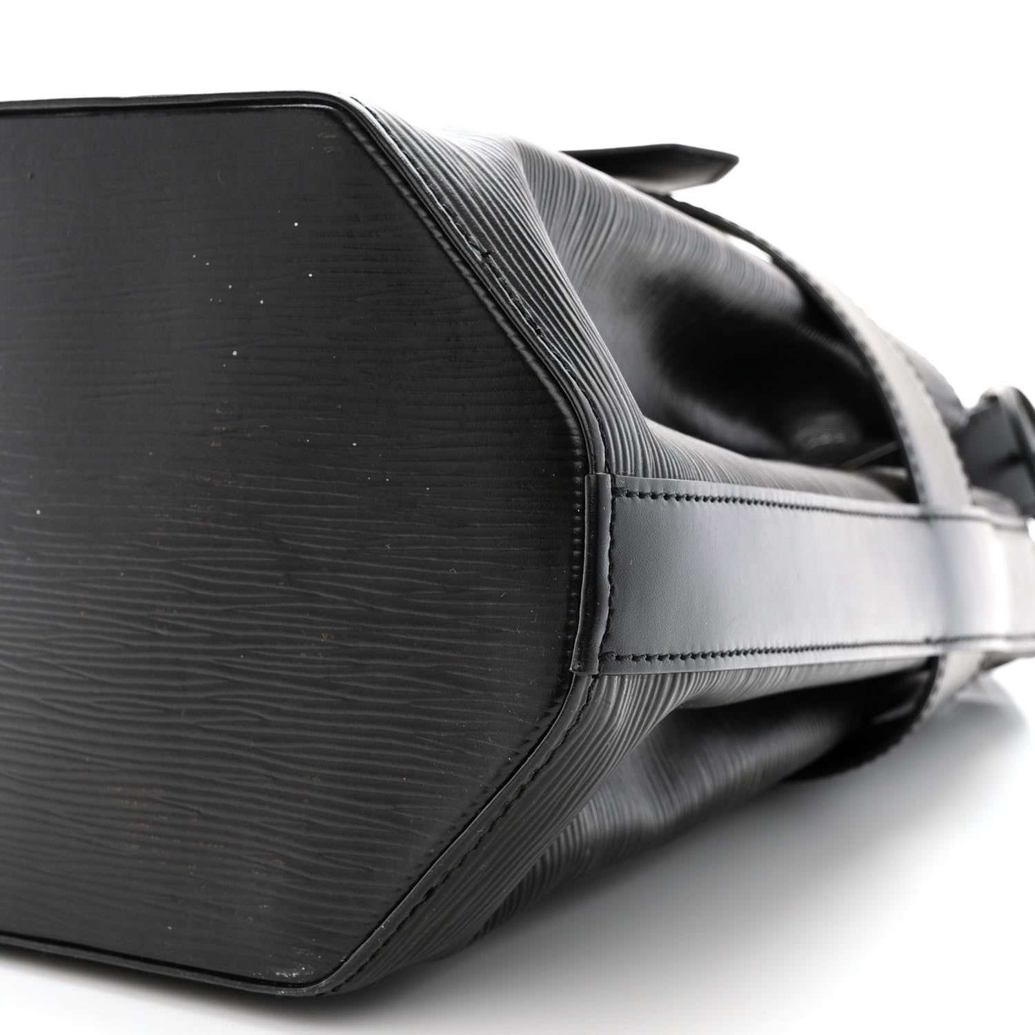 Louis Vuitton Epi Sac D'Epaule Black 9 of 11