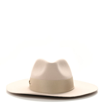 Hermes Rabbit Felt Faubourg Love Hat 55 Beige Perle 3 of 9