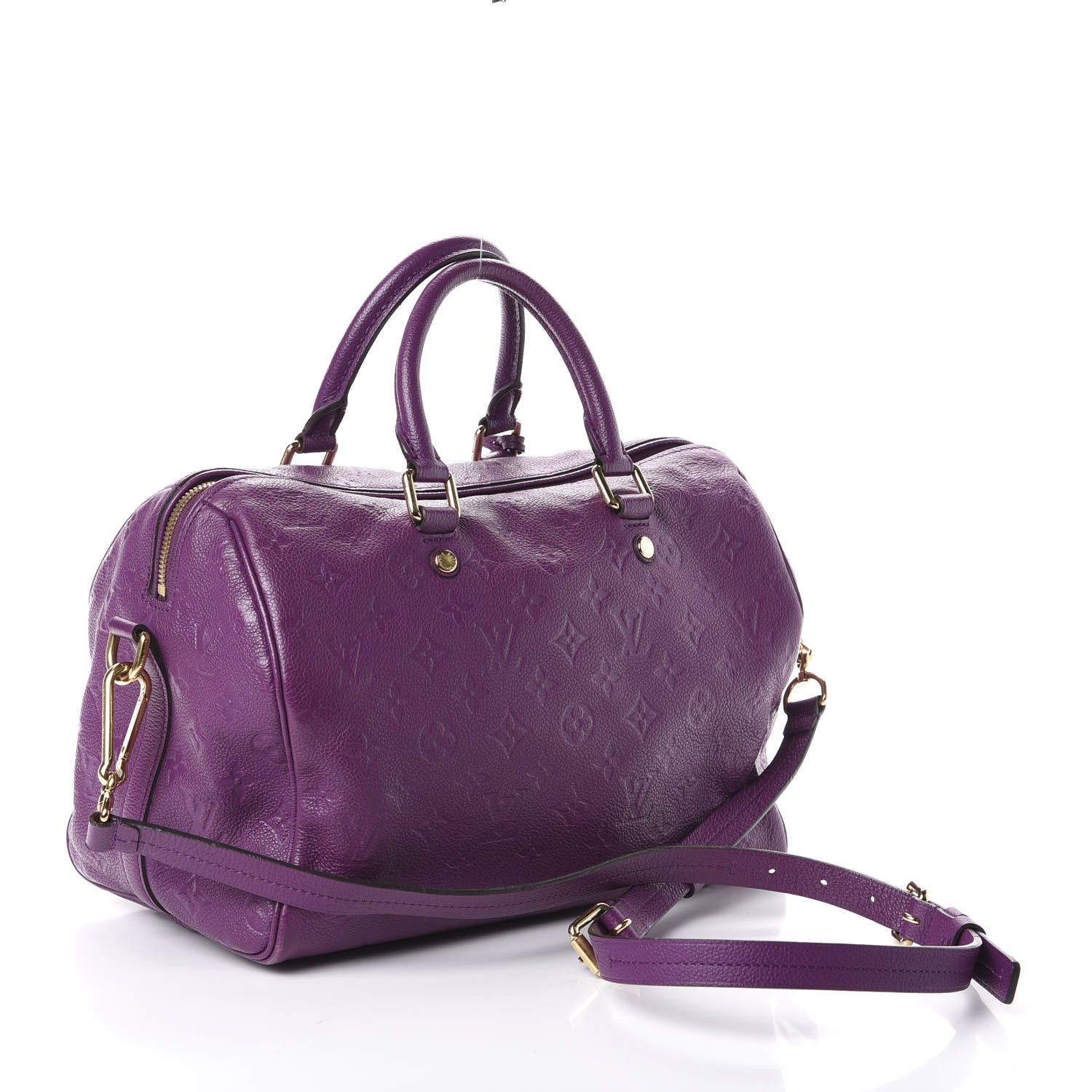 Louis Vuitton Empreinte Speedy Bandouliere 30 Amethyste 3 of 9