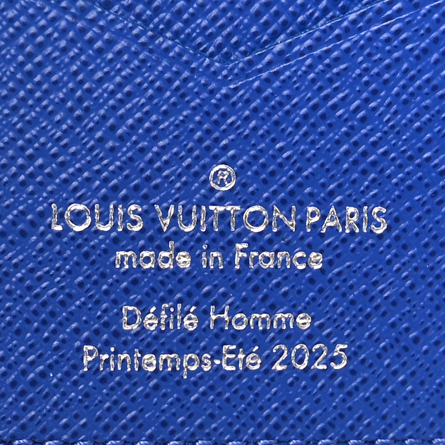 Louis Vuitton Damier Heritage Pocket Organizer Blue Green 6 of 9