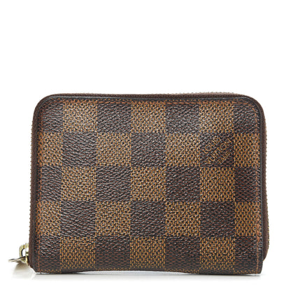 Louis Vuitton Damier Ebene Zippy Coin Purse 1 of 12