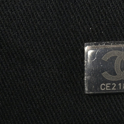 Chanel Mixed Fibers Small Deauville Tote Black 7 of 10