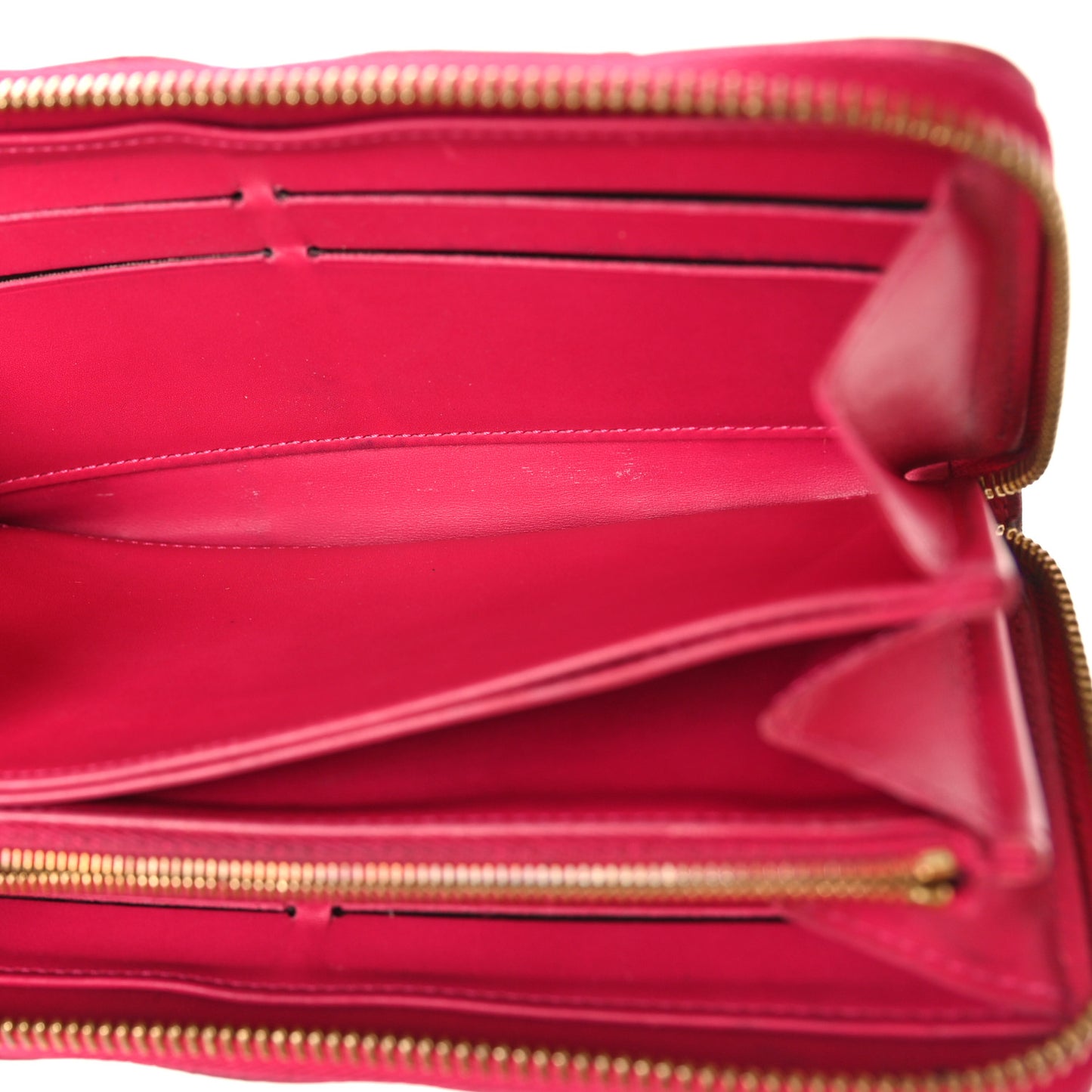 Vernis Ikat Zippy Wallet Rose Indien