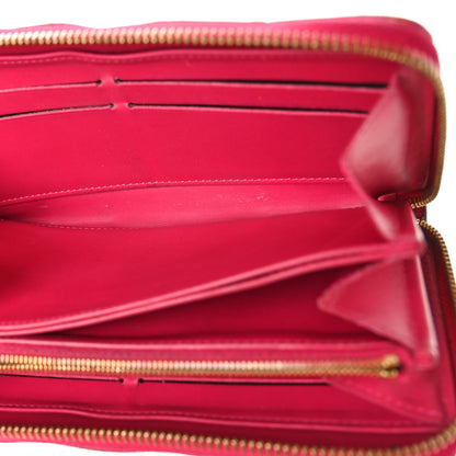 Louis Vuitton Vernis Ikat Zippy Wallet Rose Indien 7 of 11