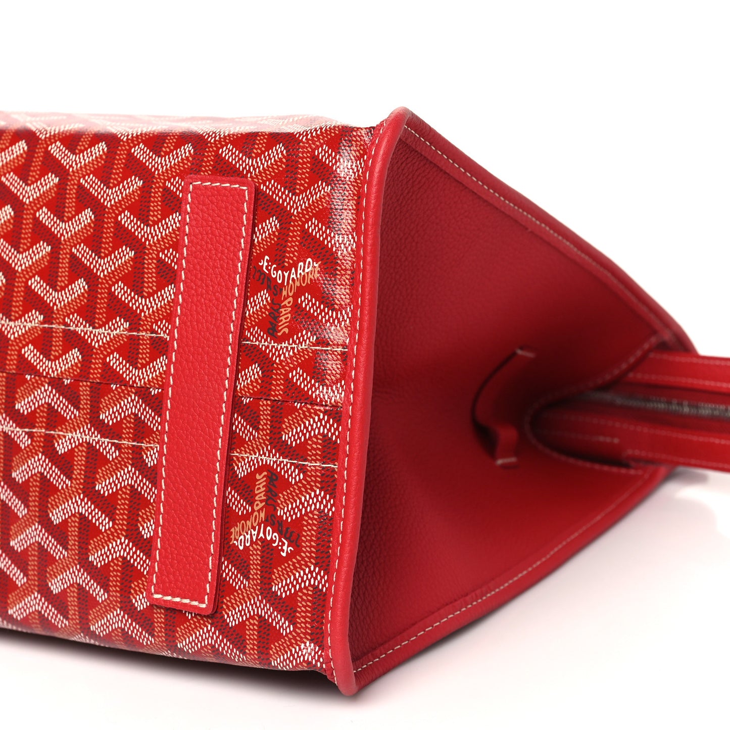 Goyardine Sac Hardy Pet Carrier PM Red