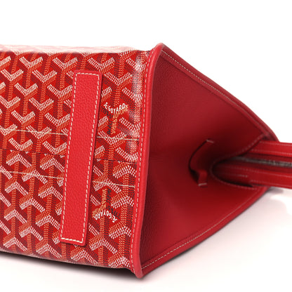 Goyard Goyardine Sac Hardy Pet Carrier PM Red 10 of 10