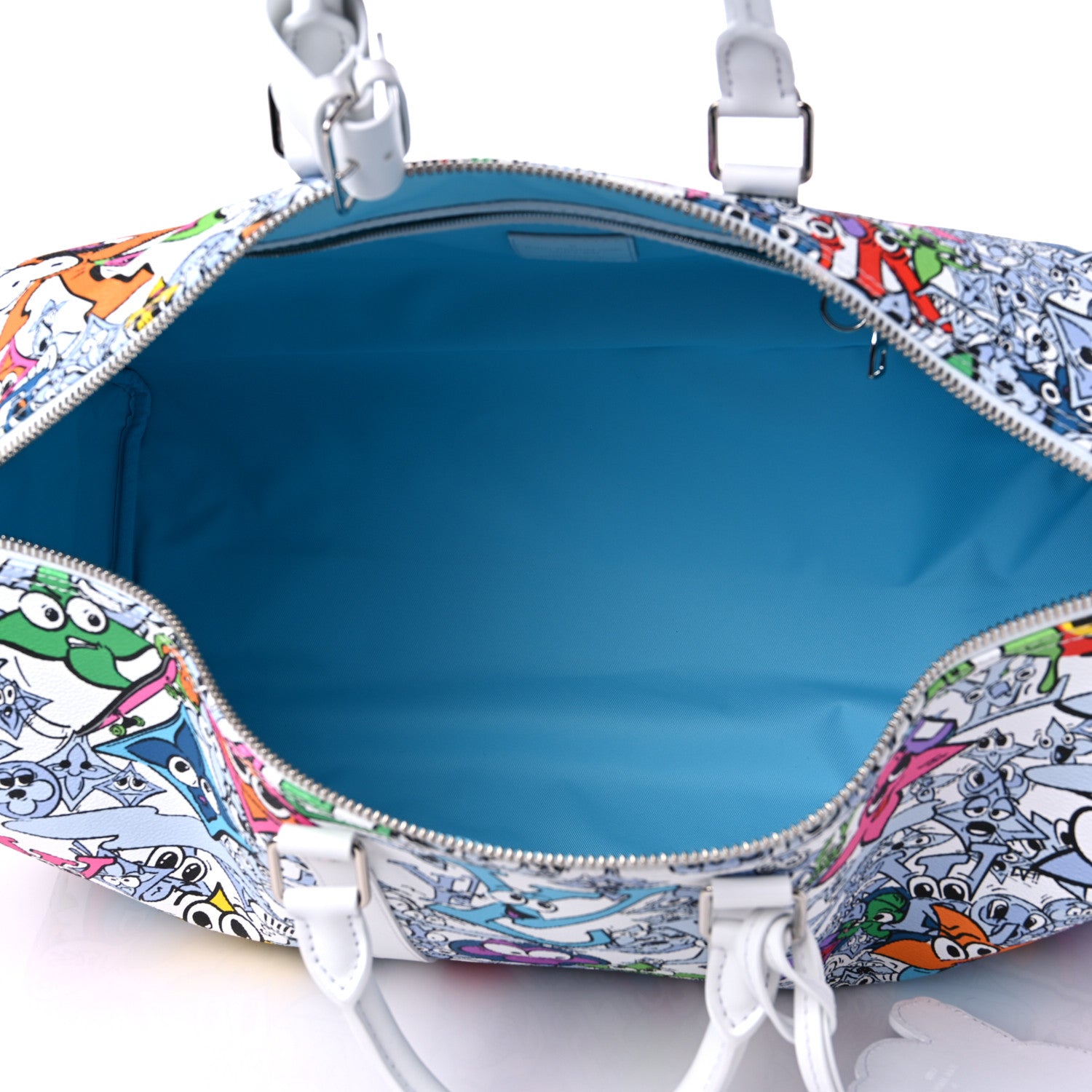 Louis Vuitton Monogram Comics Keepall Bandouliere 50 Multicolor 5 of 10