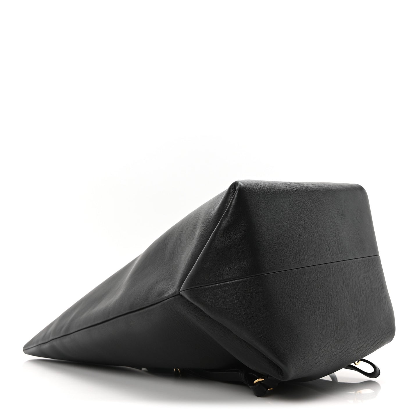 Vintage Calfskin Iris Backpack Black