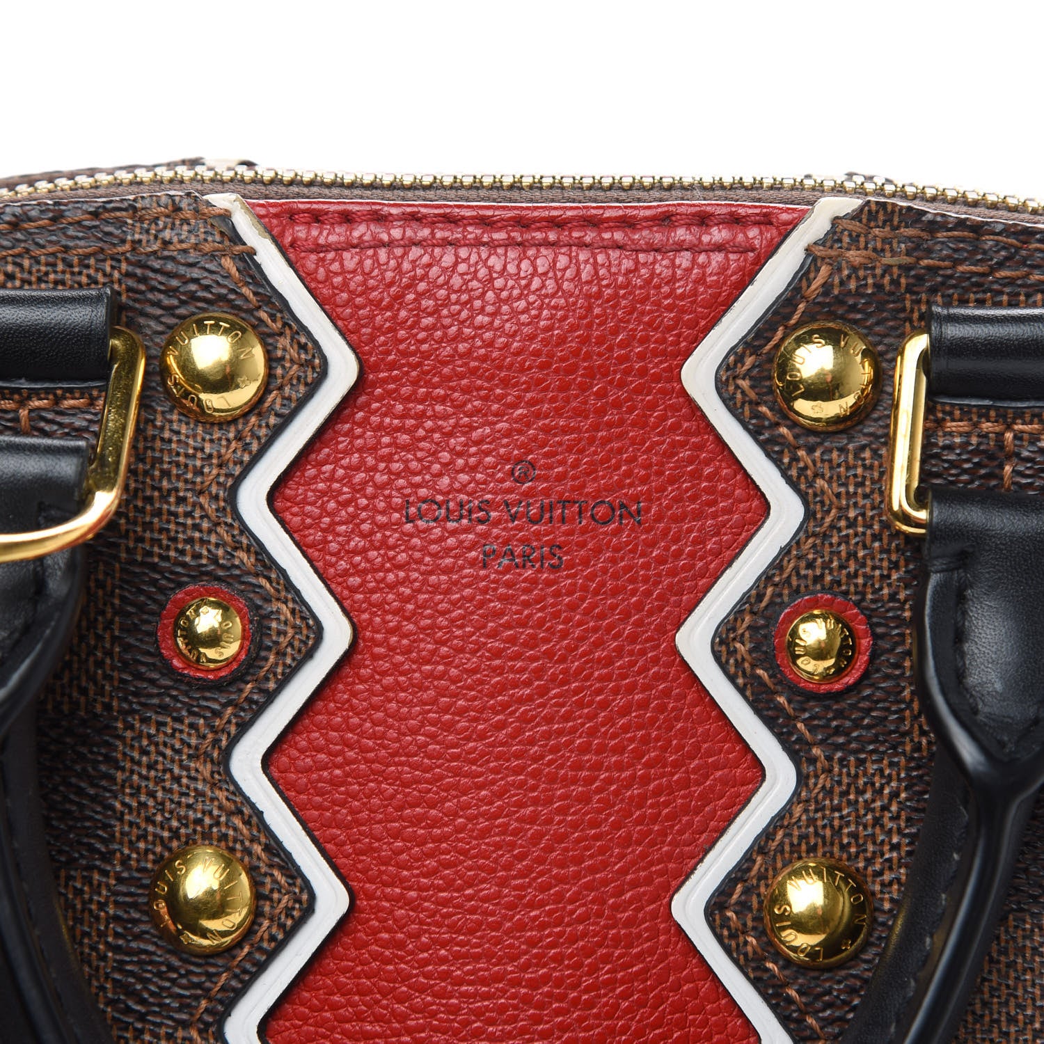 Louis Vuitton Damier Ebene Karakoram Alma BB 8 of 12