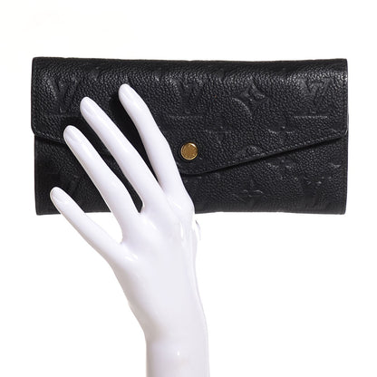 Louis Vuitton Empreinte Curieuse Wallet Black 2 of 7