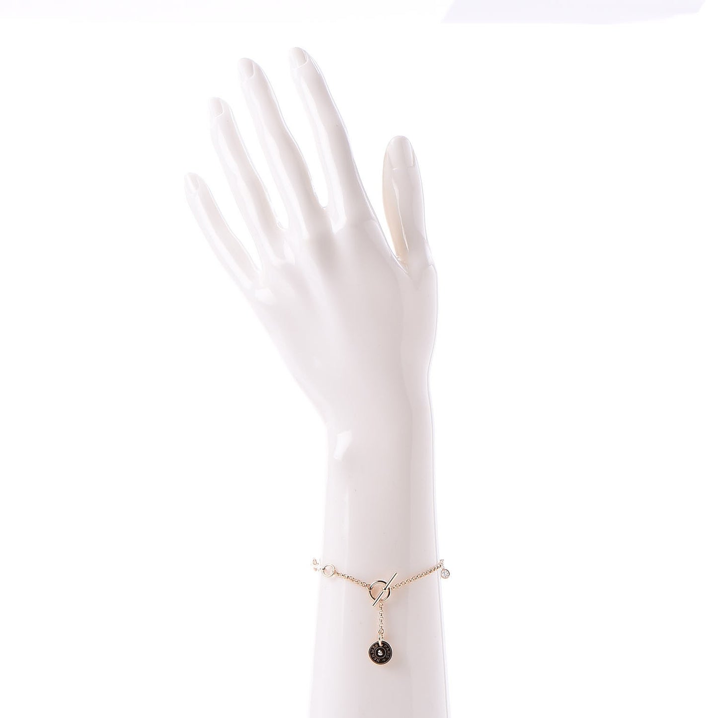 18K Rose Gold Diamond Gambade Bracelet SH