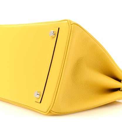 Hermes Epsom Birkin 30 Jaune De Naples 10 of 13