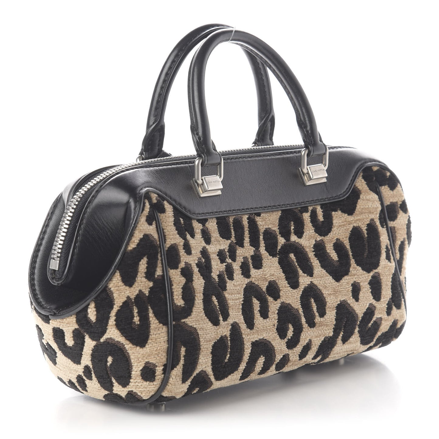 Jacquard Velvet Leopard Print Stephen Sprouse Baby Bag