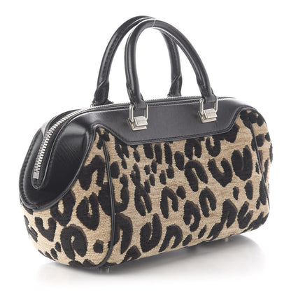 Louis Vuitton Jacquard Velvet Leopard Print Stephen Sprouse Baby Bag 3 of 10