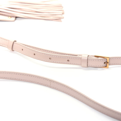 Saint Laurent Calfskin Matelasse Monogram Lou Camera Bag Washed Light Pink 19 of 20