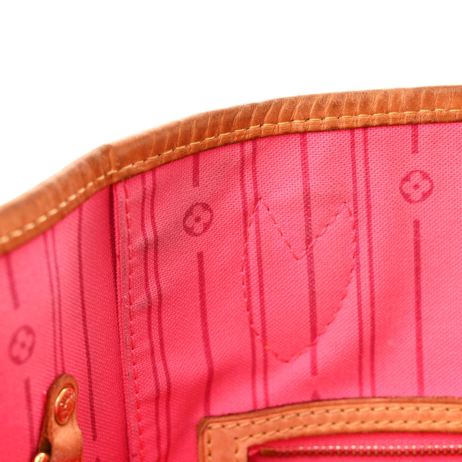 Louis Vuitton Monogram Roses Neverfull MM 13 of 15